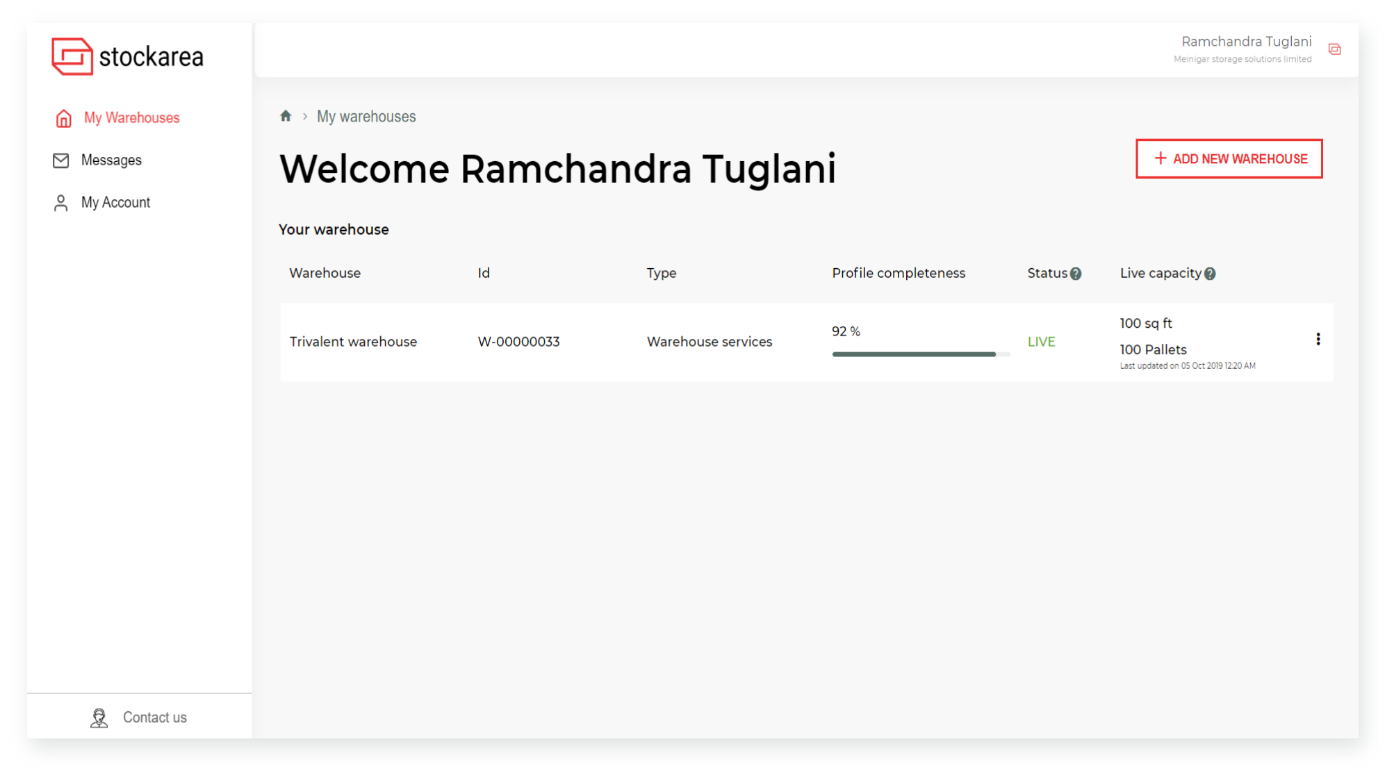 Warehouse Management System by Stockarea